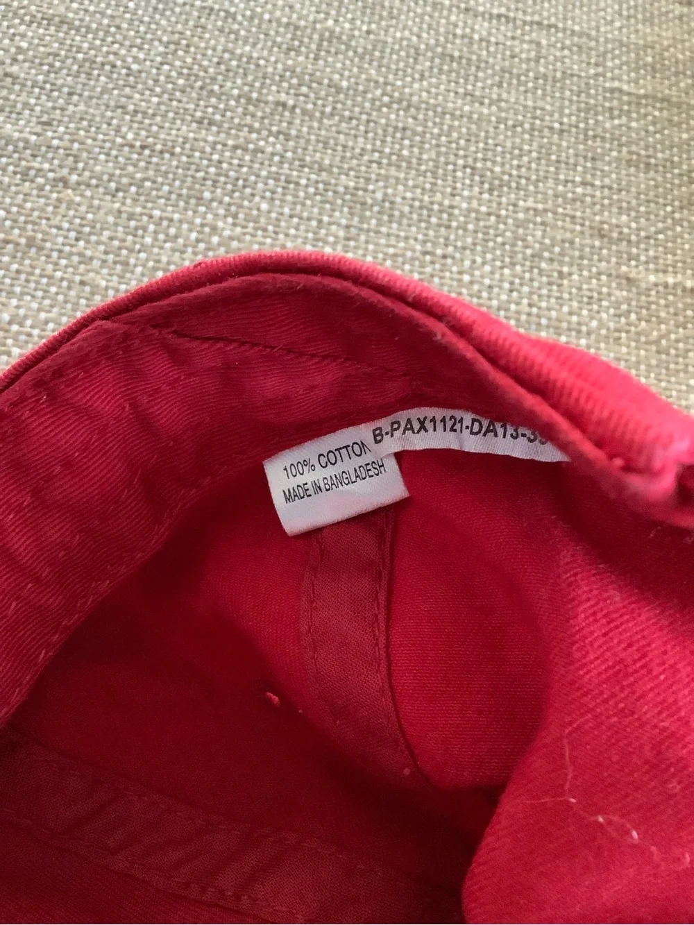 Masters American Needle Red Kids Hat with Yellow Masters Crest